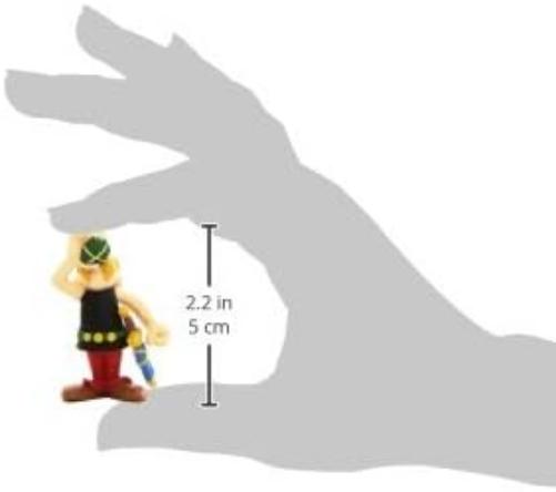 Plastoy SAS PLA60558 Asterix and Obelix Figure with bottle