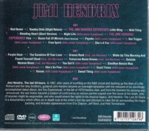 JIMI HENDRIX -CD+DVD--HENDRIX, JIMI