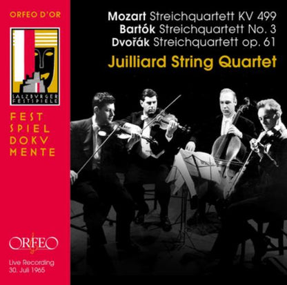 Mozart: Streichquartett KV 499/Bartók: Streichquartett No. 3/...