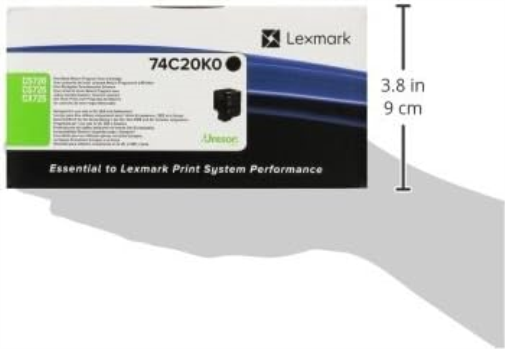 Lexmark 74C20K0 Original Laser Toner - Black