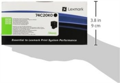Lexmark 74C20K0 Original Laser Toner - Black