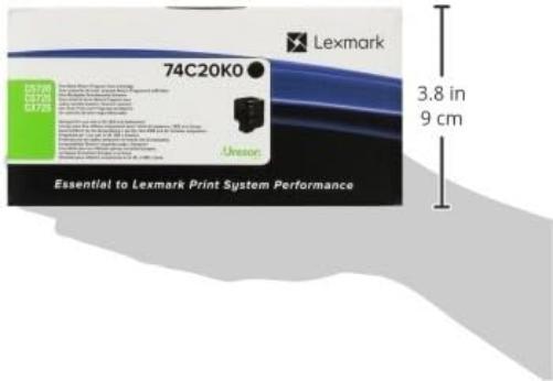 Lexmark 74C20K0 Original Laser Toner - Black