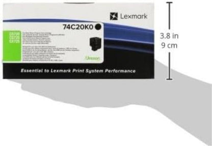 Lexmark 74C20K0 Original Laser Toner - Black