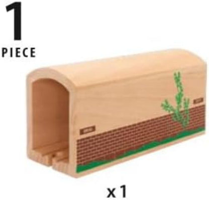 BRIO World Wooden Tunnel Train for Kids Age 3 Years Up - Compatible with all BRIO Railway Sets & Accessories