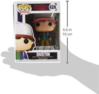 Funko Pop! Vinyl: Stranger Things: Dustin Henderson mit Compass - Aka Zahnlos - Vinyl-Sammelfigur - Geschenkidee - Offizielle Handelswaren - Spielzeug Für Kinder und Erwachsene - TV Fans