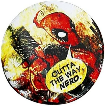 Deadpool Set of 5 Pin Badges Pack Cartoon Film Animation Official Marvel
