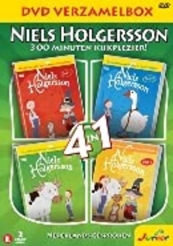 DVD - Niels Holgersson 1-4 (1 DVD