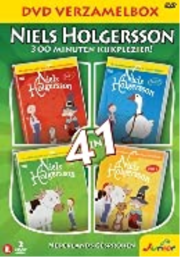 DVD - Niels Holgersson 1-4 (1 DVD