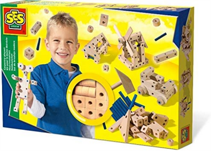 SES 00945 Hobby Boys, Mixed Carpentry playset