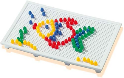 SES Creative Mosaikbrett Mosaike, Gemischte Farben, Mittel
