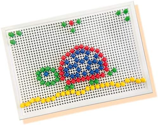 SES Creative Mosaikbrett Mosaike, Gemischte Farben, Mittel