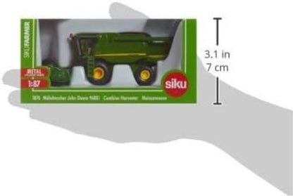 siku 1876, John Deere T670i Combine Harvester, 1:87, Metal,Plastic, Green, Movable and detachable cutting unit
