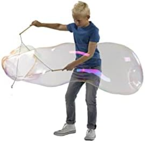 SES 22518 creative 2251 Riesen-Seifenblasen SES Deutschland 02251-Riesenseifenblasen Mega Bubble, bunt, grün