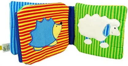 Cause Picture Book with Rattle/ Squeaker and Crackling Foil