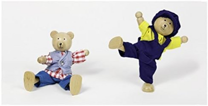 GoKi Flexible Dolls Bear Dress-Up Box