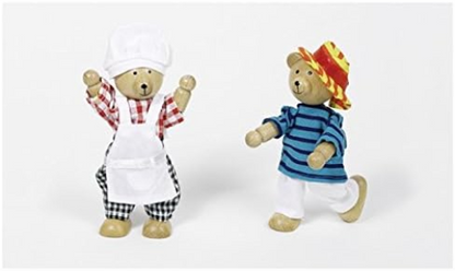 GoKi Flexible Dolls Bear Dress-Up Box