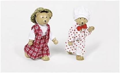 GoKi Flexible Dolls Bear Dress-Up Box