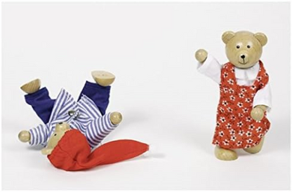 GoKi Flexible Dolls Bear Dress-Up Box