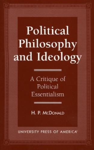 Political Philosophy and Ideology