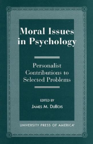 Moral Issues in Psychology