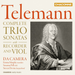Telemann: Complete Trio Sonatas With Recorder and Viol
