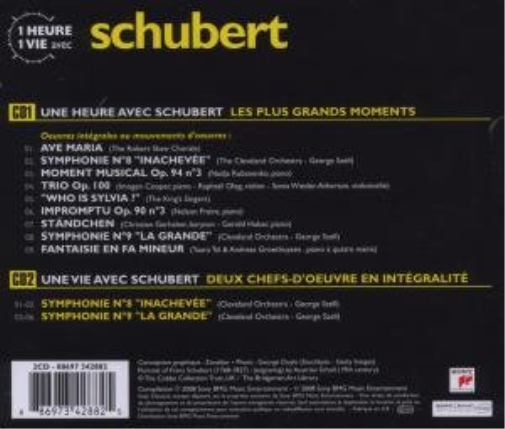 Une Heure Une Vie Avec Schubert