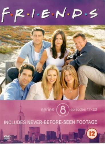 Friends Series 8 Ep 17-20 - Jennifer Aniston, Matthew Perry, Courtney Cox, Lisa Kudrow, DVD