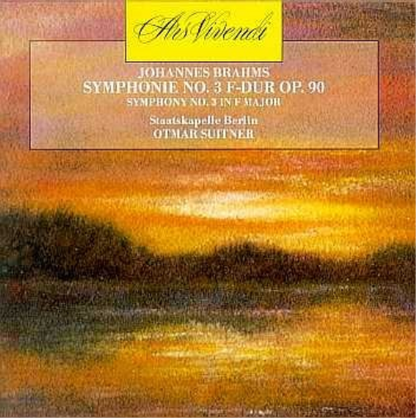Hochwertige 3 CD Geschenkbox von Ars Vivendi: BRAHMS: SINFONIEN 1-3