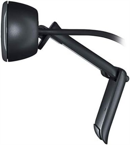 Logitech C270 HD Webcam, HD 720p/30fps, Widescreen HD Video Calling, HD Light Correction, Noise-Reducing Mic, Streaming, For Skype, FaceTime, Hangouts, WebEx, PC/Mac/Laptop/Macbook/Tablet