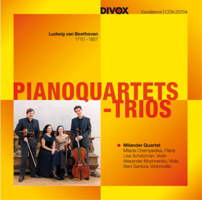 Ludwig Van Beethoven: Pianoquartets-trios