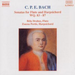 Sonatas for Flute and Harpsichord - Carl Philipp Emanuel Bach