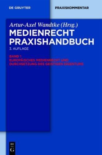 Europäisches Medienrecht und Durchsetzung des geistigen Eigentums (De Gruyter Praxishandbuch) (German Edition