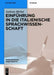 Einführung in die italienische Sprachwissenschaft (Romanistische Arbeitshefte, 55) (German Edition