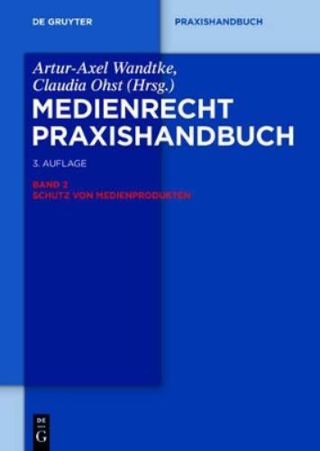 Schutz von Medienprodukten (De Gruyter Praxishandbuch) (German Edition