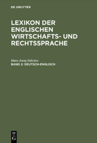 Deutsch-Englisch (German Edition