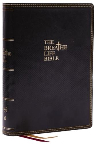 The Breathe Life Holy Bible: Faith in Action (NKJV, Black Leathersoft, Red Letter, Comfort Print)