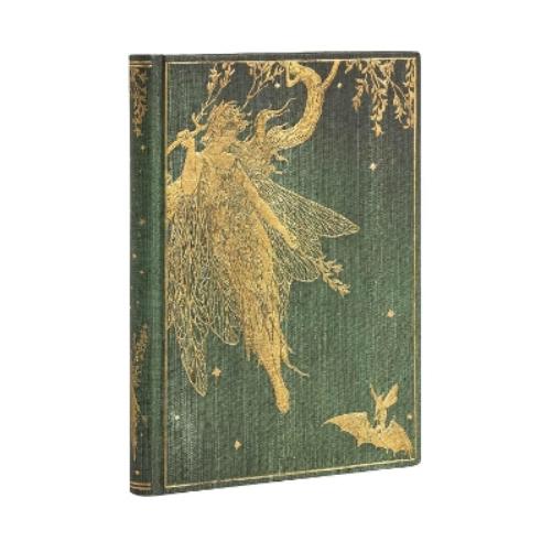 Paperblanks Hardcover Journal Olive Fairy | Unlined | Midi (130 × 180 mm