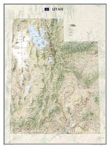 Utah Map [Tubed]