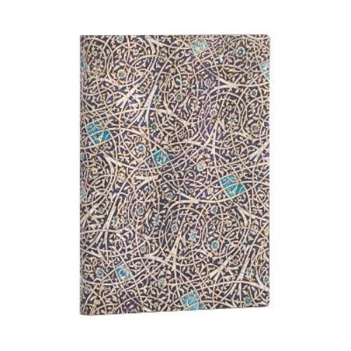 Granada Turquoise (Moorish Mosaic) Midi Lined Journal
