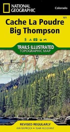 Cache la Poudre, Big Thompson Map