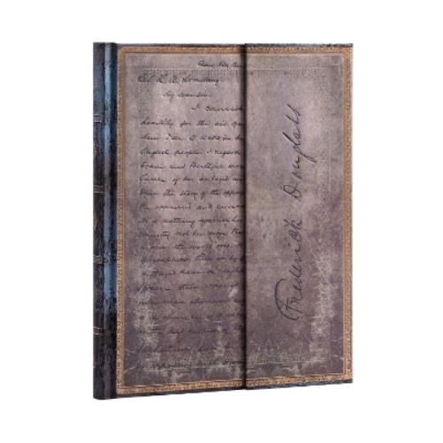 Frederick Douglass, Letter for Civil Rights Ultra Lined: Hardcover, Wrap Closure, 120 gsm, ribbon marker, memento pouch (Embellished Manuscripts Collection