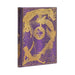 Violet Fairy Midi Lined Hardcover Journal (Elastic Band Closure)