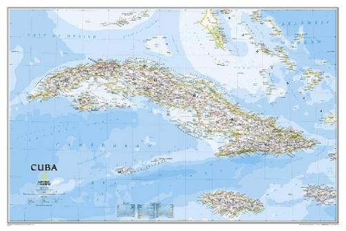 Cuba Classic Map [Laminated]