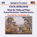 Music for Violin and Piano (Schiff, Barranger)