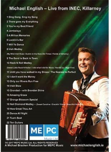 ENGLISH MICHAEL - LIVE FROM INEC KILLARNEY (1 DVD)