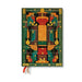 Lion’s Den (Sybil Pye Bindings) Mini 18-month Horizontal Hardback Dayplanner 2025 (Elastic Band Closure)