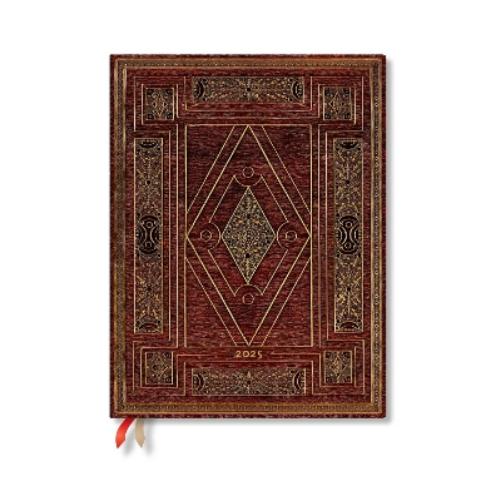 First Folio (Shakespeare’s Library) Ultra 12-month Vertical Hardback Dayplanner 2025 (Elastic Band Closure)