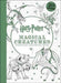 Harry Potter Magical Creatures Postcard Coloring Book