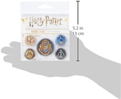 Pyramid International BP80485 Harry Potter Hogwarts Badge, Multi-Colour, 10 x 12.5 x 1.3 cm 10 x 12.5 x 1.3 cm Multi-colour
