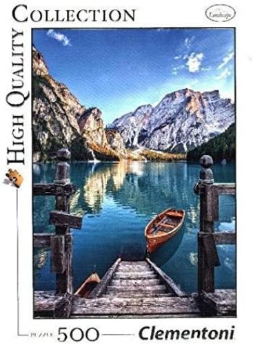 Clementoni - 35039 - Collection - Braies Lake - 500 Pieces, Multi-Colour, 6 (EU